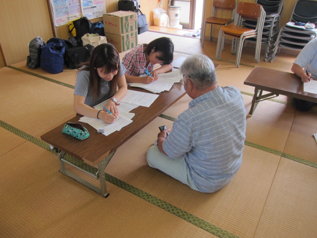 農家聞き取り調査