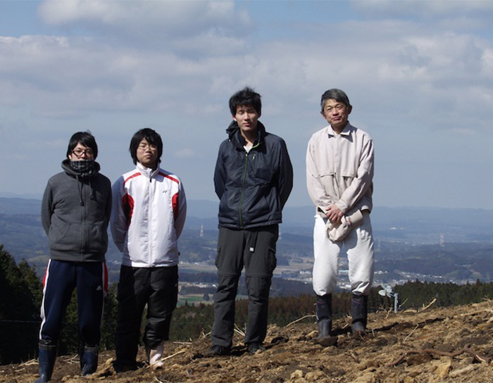 湧水町栗野岳山麓における土壌調査