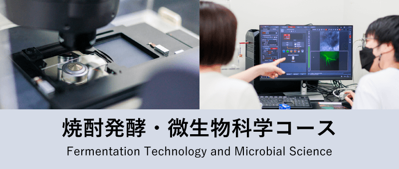 焼酎発酵・微生物科学コース